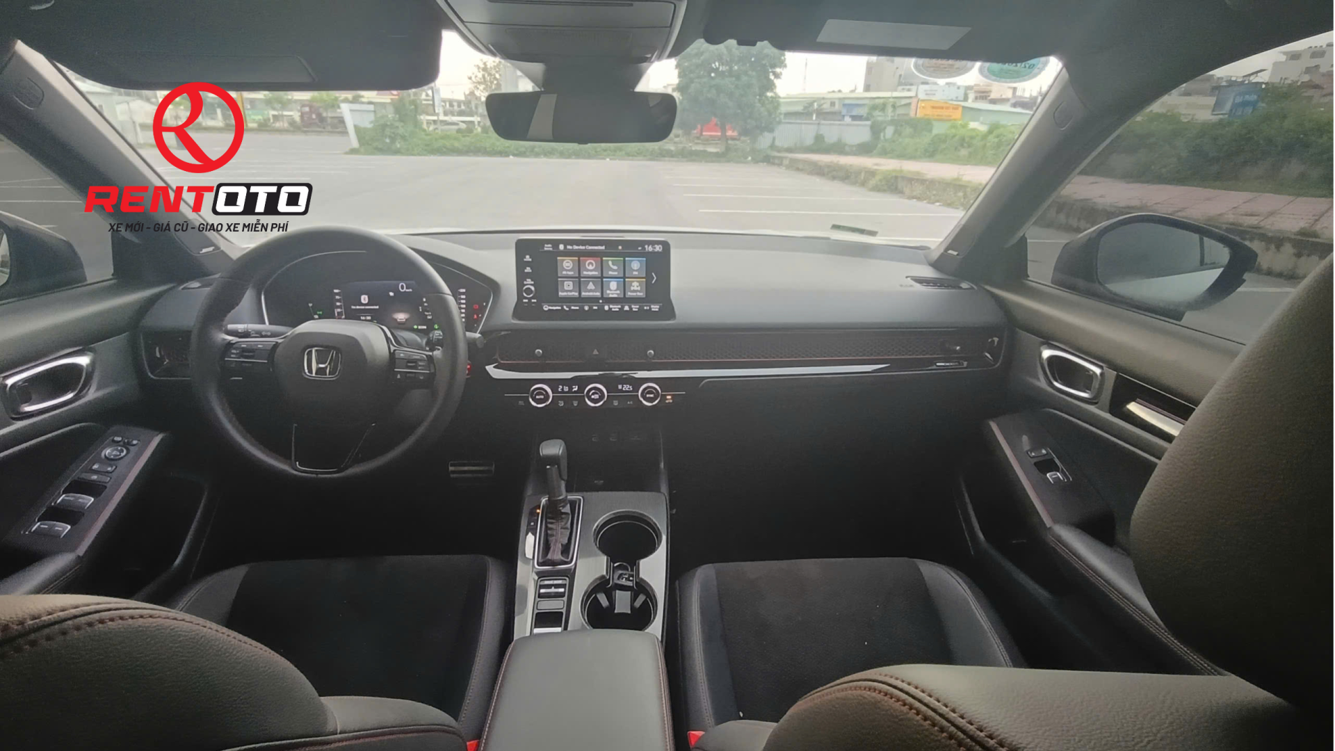 Cho thuê xe Civic tự lái 2025 HEV – Xe mới, tiết kiệm xăng