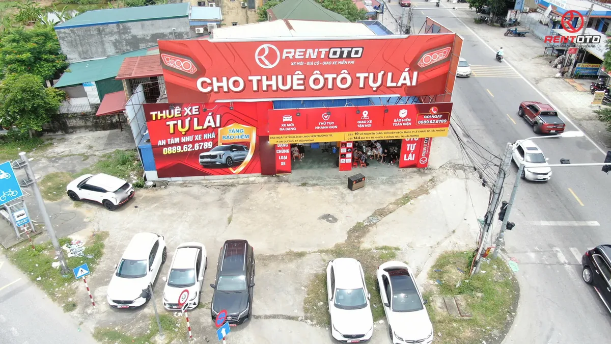 Cơ sở thu&ecirc; xe tự l&aacute;i theo th&aacute;ng Tự l&aacute;i Rentoto Hải Ph&ograve;ng