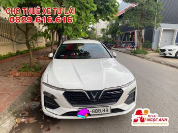 Thuê xe LUX A Trắng Tự lái