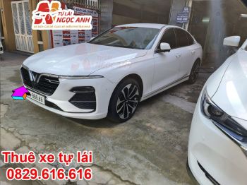 Thuê xe LUX A Trắng Tự lái