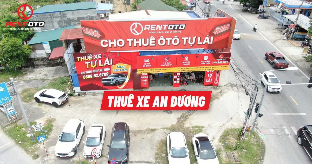 Thuê xe tự lái An Dương Hải Phòng từ 378K
